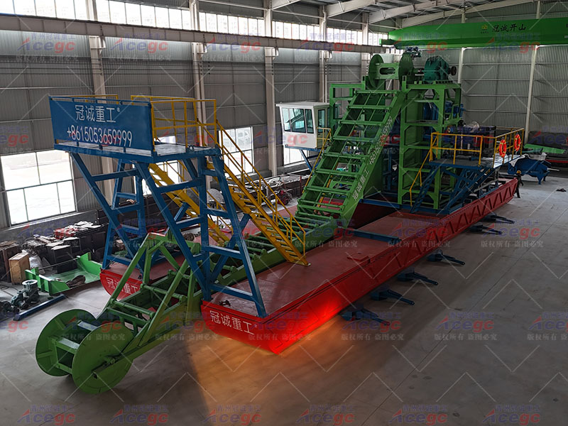 挖沙選礦淘金船訂制廠(chǎng)家